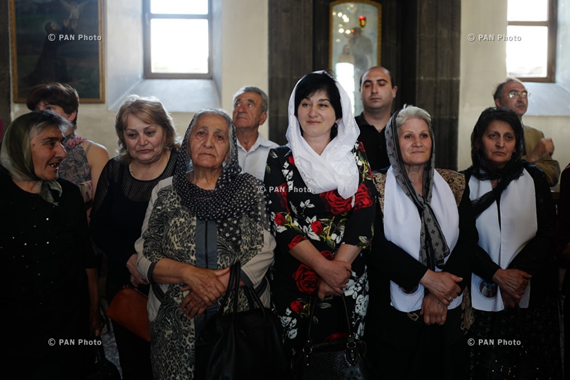 Pope Francis and Catholicos Karekin II visit Seven Wounds Church in Gyumri