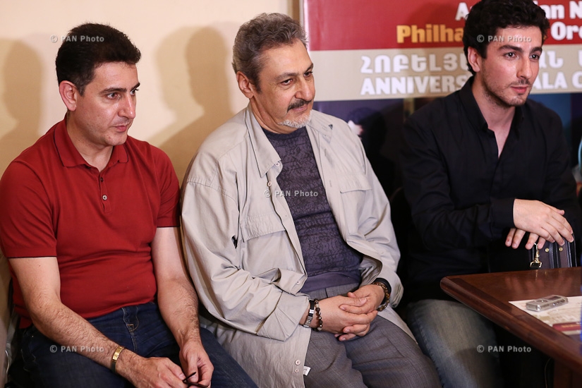 Press conference of Armenian National Philharmonic Orchestra (ANPO)