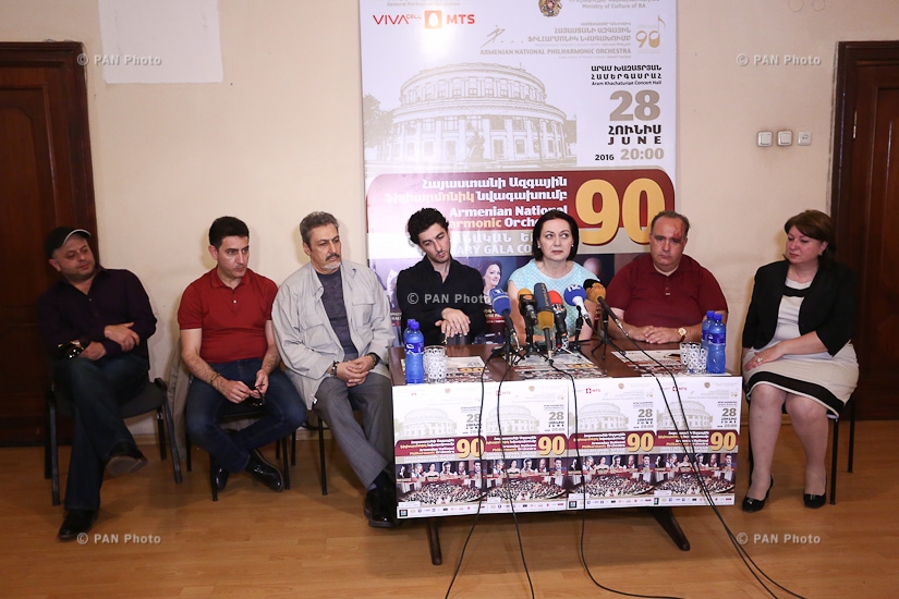  Հայաստանի ազգային ֆիլհարմոնիկ նվագախմբի մամուլի ասուլիսը