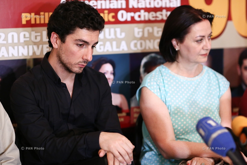 Пресс-конференция Национального филармонического оркестра Армении