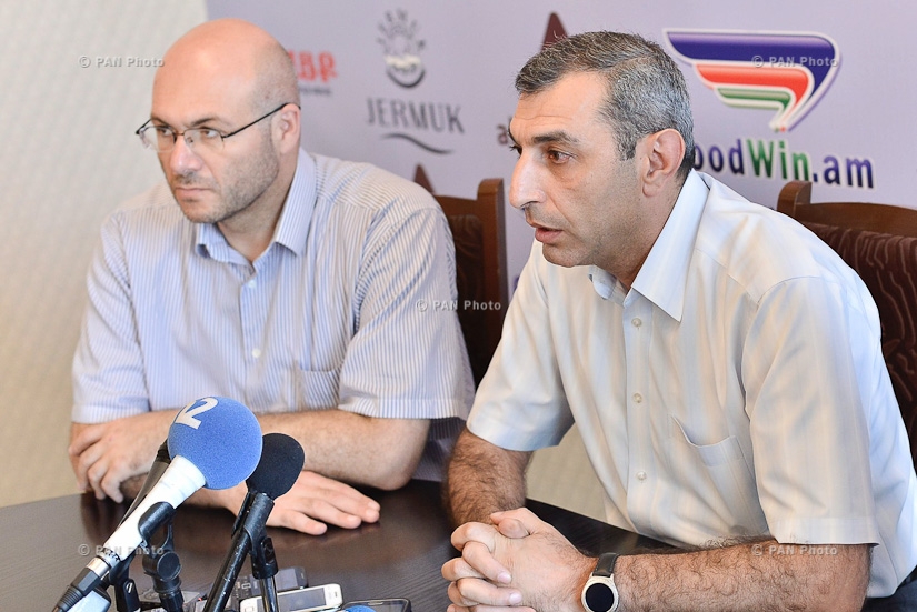 Press conference of Zhirayr Sefilyan's lawyers - Ara Zakaryan and Varuzhan Avetisyan