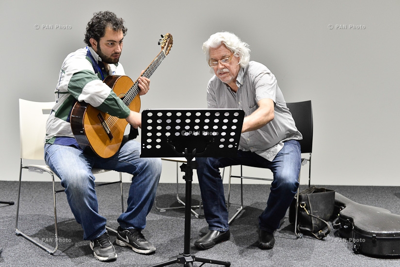 Master class by Guitarist Hubert Käppel in Yerevan