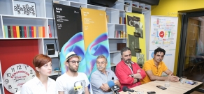 Пресс-конференция, посвященная фестивалю современного искусства и музыки  HassFest