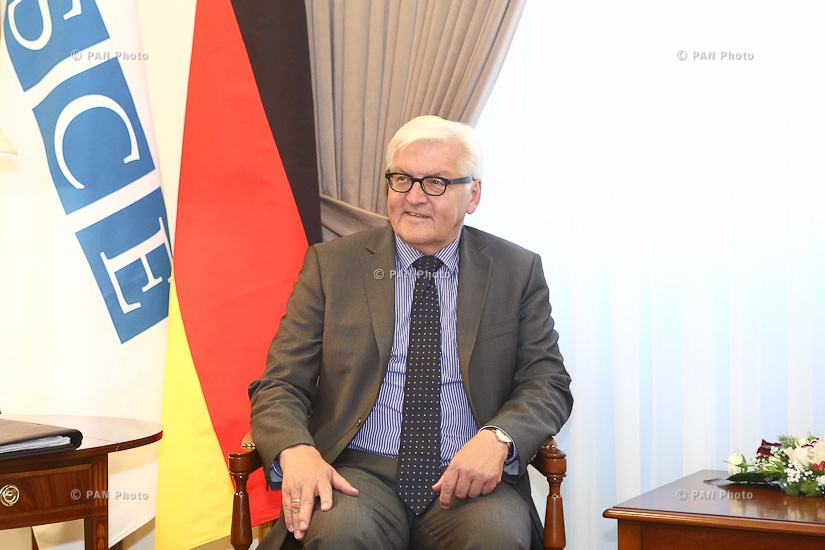 ՀՀ ԱԳ նախարար Էդվարդ Նալբանդյանի և ԵԱՀԿ գործող նախագահ, Գերմանիայի ԱԳ նախարար Ֆրանկ-Վալտեր Շտայնմայերի հանդիպումը