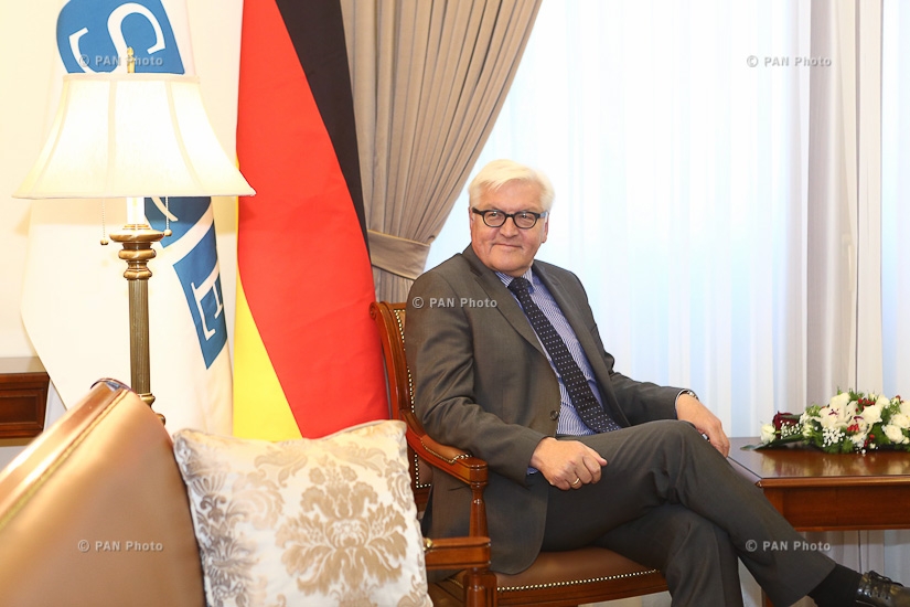 Meeting of Armenian Foreign Minister Edward Nalbandian and OSCE Chairman-in-Office, German Foreign Minister Frank-Walter Steinmeier