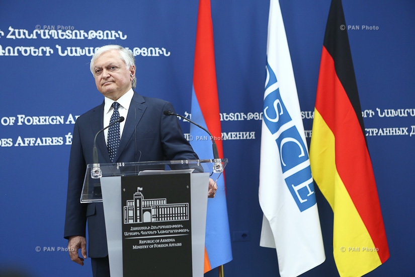 Joint press conference of Armenian Foreign Minister Edward Nalbandian and OSCE Chairman-in-Office, German Foreign Minister Frank-Walter Steinmeier
