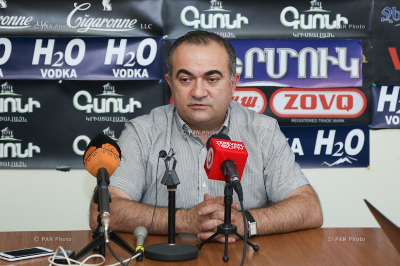 Пресс-конференция депутата от фракции Наследие Тевана Погосяна