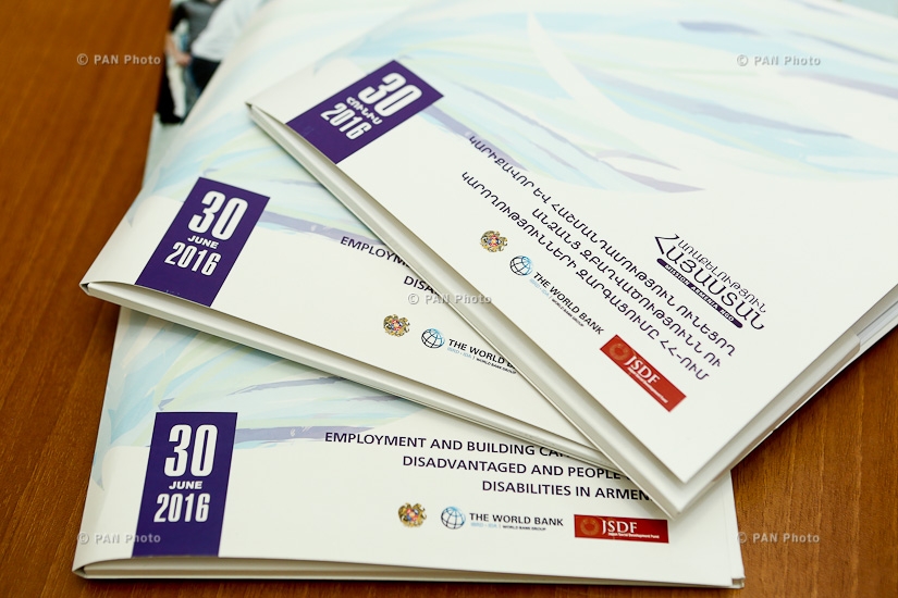Symposium on Employment and building capacity of the disadvantaged and people with disabilities in Armenia took place in Yerevan