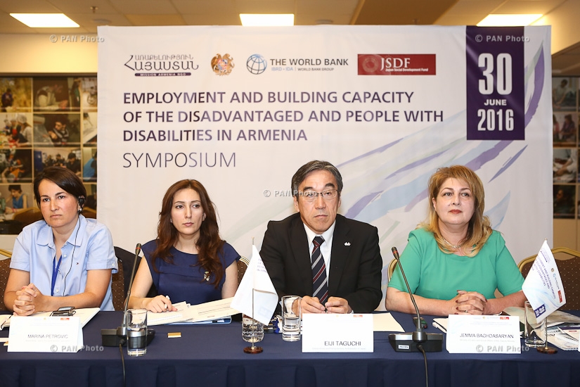 Занятость и развитие потенциала малообеспеченных и людей с инвалидностью в РА Симпозиум
