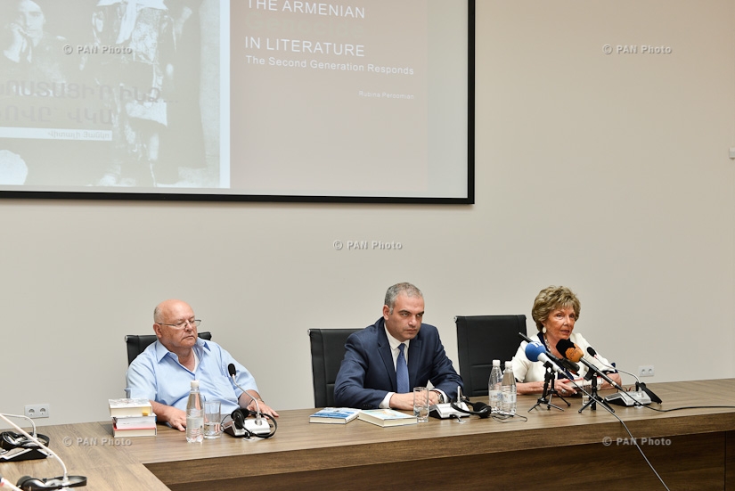 Presentation of Armenian and Russian editions of the memoir “Promise me, the Sea Knows” by V. Tsanko, as well as the monograph “The Armenian Genocide in Literature: Echoes of second generation” by R. Pirumyan