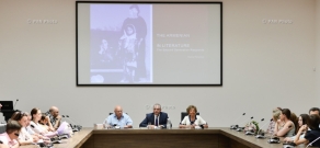 Презентация русского и армянского изданий мемуара В. Янко «Обещай мне, море - свидетель» и монографии Р. Пирумян «Отражение Геноцида армян в литературе. отзывы второго поколения»