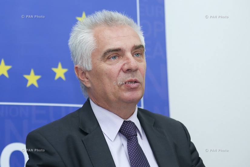 Press conference by the Head of EU Delegation to Armenia, Ambassador Peter Switalski 