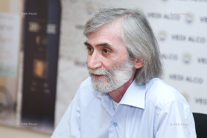 Press conference by Old Yerevan project's author, architect Levon Vardanyan