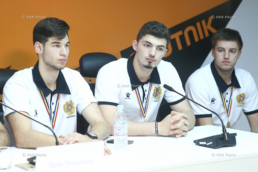 Press conference on Prospects of Development of Basketball in Armenia