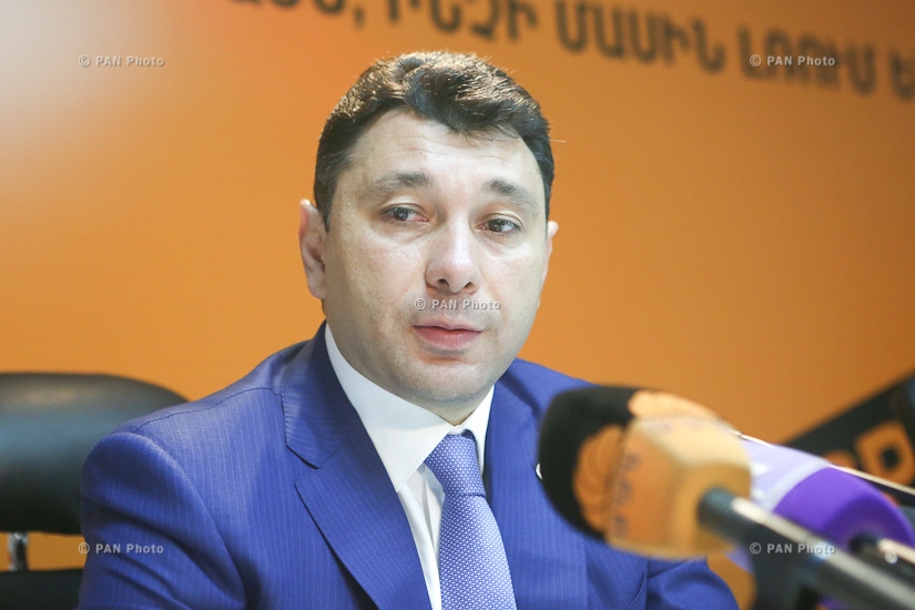 Пресс-конференция вице-спикера Национального Собрания Армении Эдуарда Шармазанова