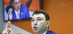 Пресс-конференция вице-спикера Национального Собрания Армении Эдуарда Шармазанова