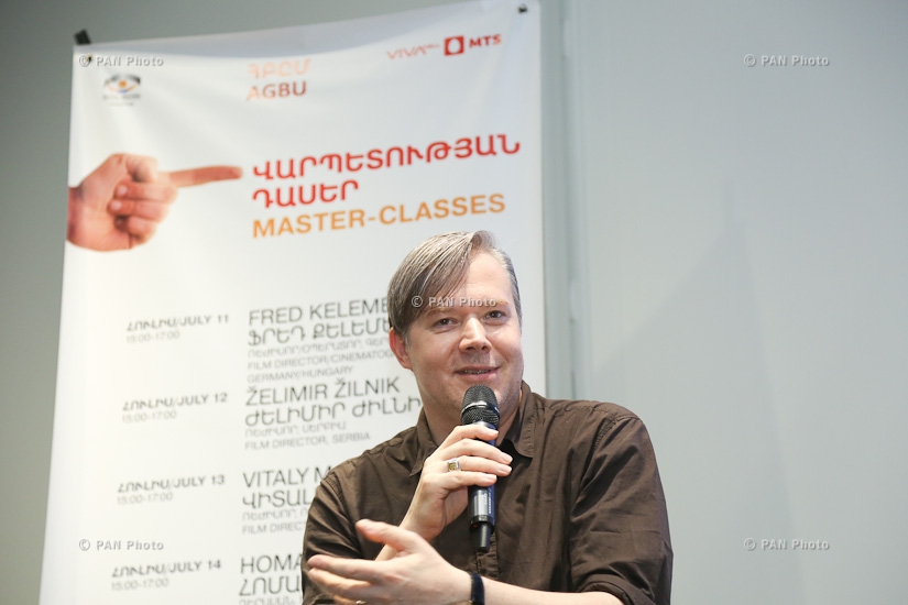 Master class by film director Fred Kelemen: 13th Golden Apricot Film Festival