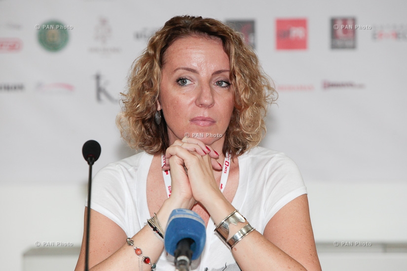 Press conference by film producer Ekaterina Filippova: 13th Golden Apricot Film Festival