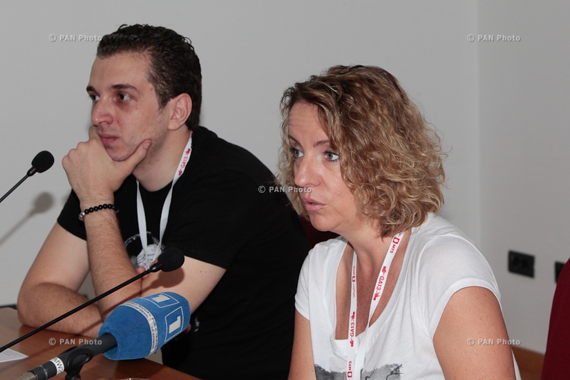 Press conference by film producer Ekaterina Filippova: 13th Golden Apricot Film Festival
