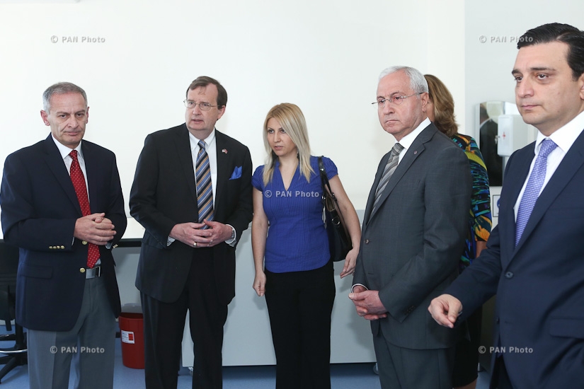 Health Ministry's National Center for Disease Control and Prevention reference laboratory and central building of Agriculture Ministry's State service for food safety reopen in Yerevan