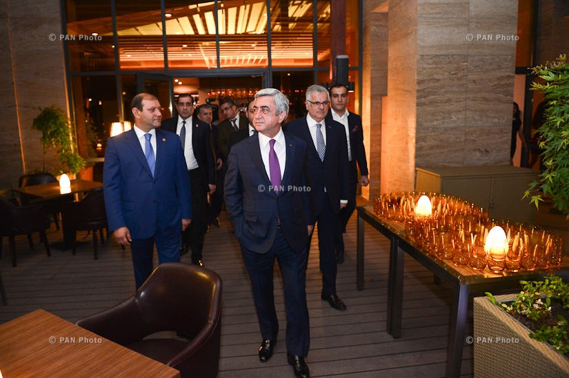 Official opening ceremony of Radisson Blu Hotel Yerevan