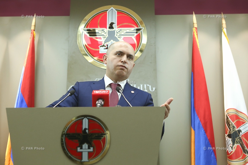 Press conference of RPA Vice President Armen Ashotyan