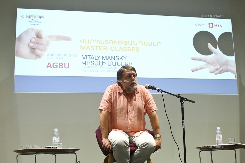 Master class by Director Vitaly Mansky :13th Golden Apricot Film Festival