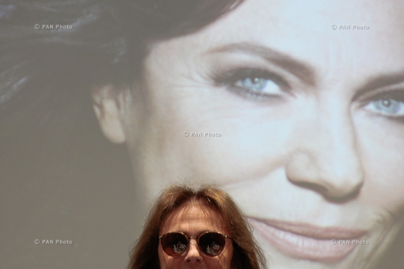 Press conference by actress Jacqueline Bisset: 13th Golden Apricot Film Festival