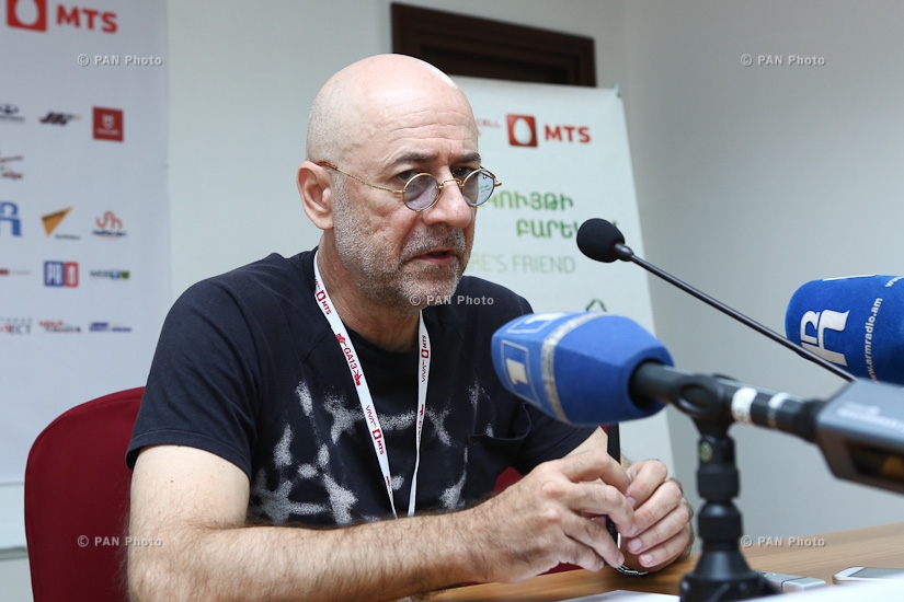 Press conference by director Alexander Andranikian: 13th Golden Apricot Film Festival