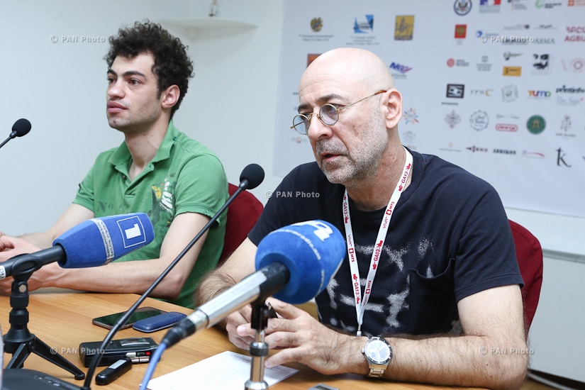 Press conference by director Alexander Andranikian: 13th Golden Apricot Film Festival
