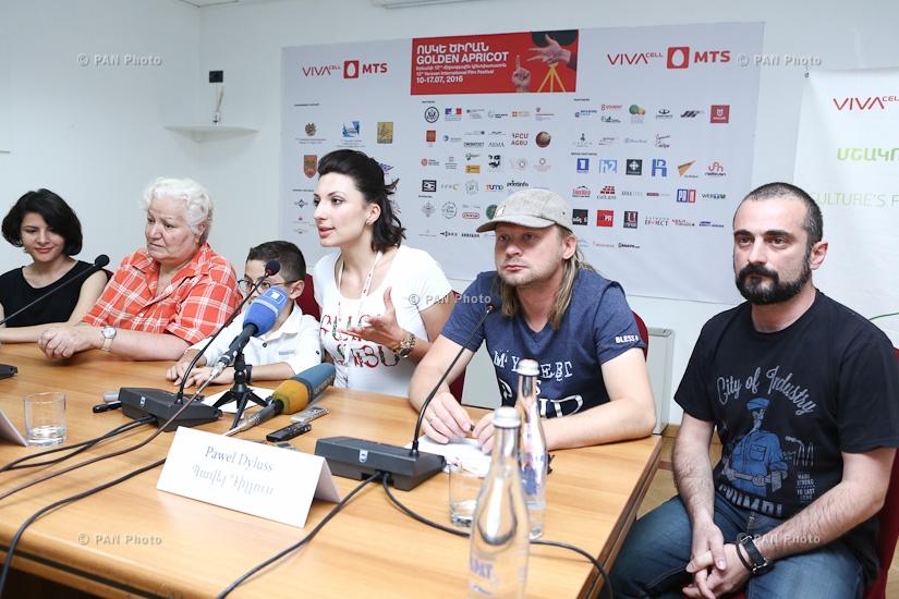 Press conference by director Anna Arevshatyan: 13th Golden Apricot Film Festival