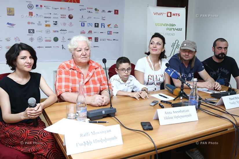 Press conference by director Anna Arevshatyan: 13th Golden Apricot Film Festival