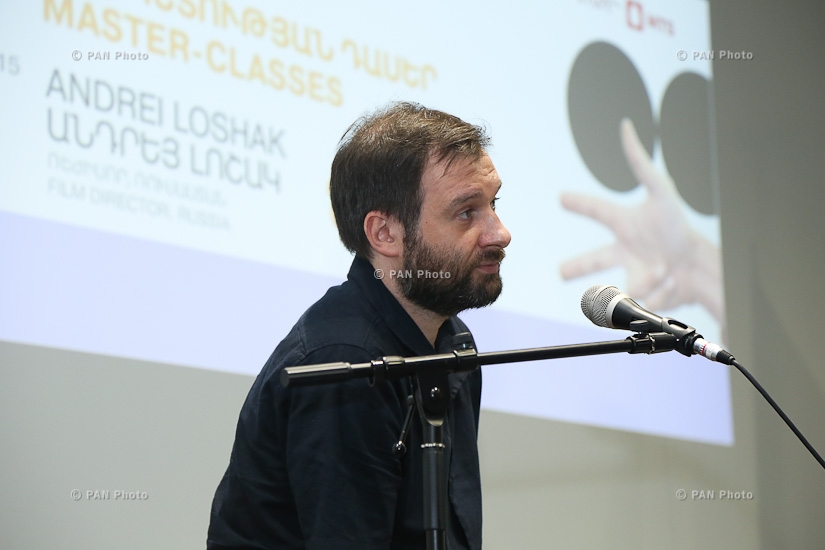 Master class by Andrey Loshak: 13th Golden Apricot Film Festival