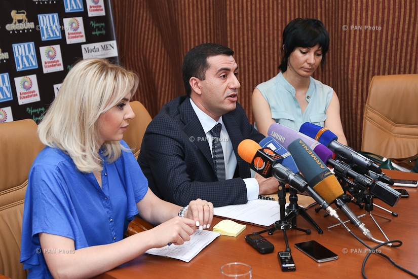 Press conference on the project 