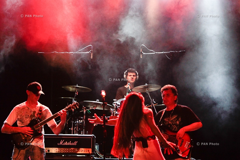 Concert of Dogma rock band in Yerevan 