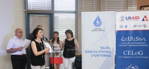 A ceremony marking the 21th anniversary of Yerevan Press Club