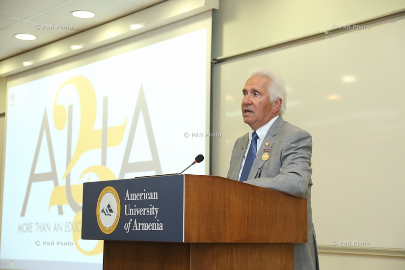 Lectur by the member of US House of Representatives Jim Costa at American University of Armenia
