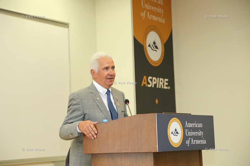 Lectur by the member of US House of Representatives Jim Costa at American University of Armenia