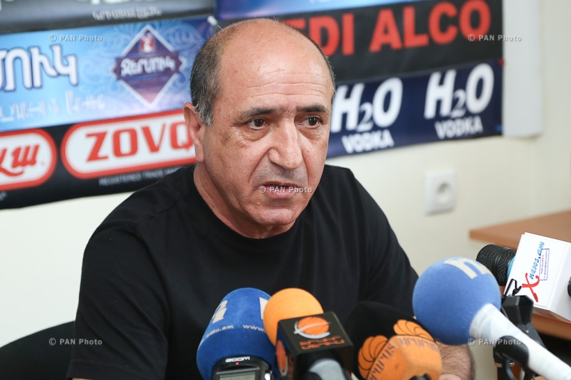 Press conference by National security party leader Garnik Isagulyan