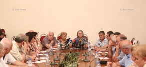 A session of the Culture Committee of the Public Council of Armenia