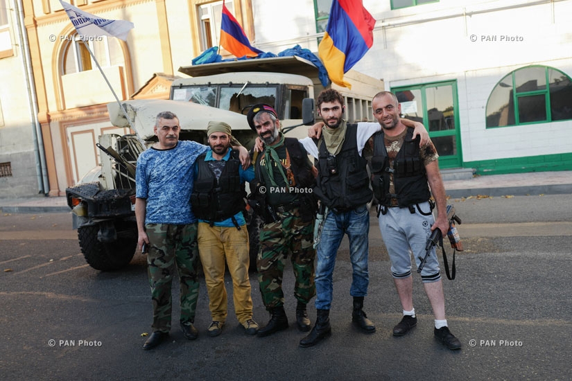 On July 23 the armed group released all hostages in exchange for the presence of journalists at the scene. Sasna Tsrer called their decision to release hostages an act of goodwill.