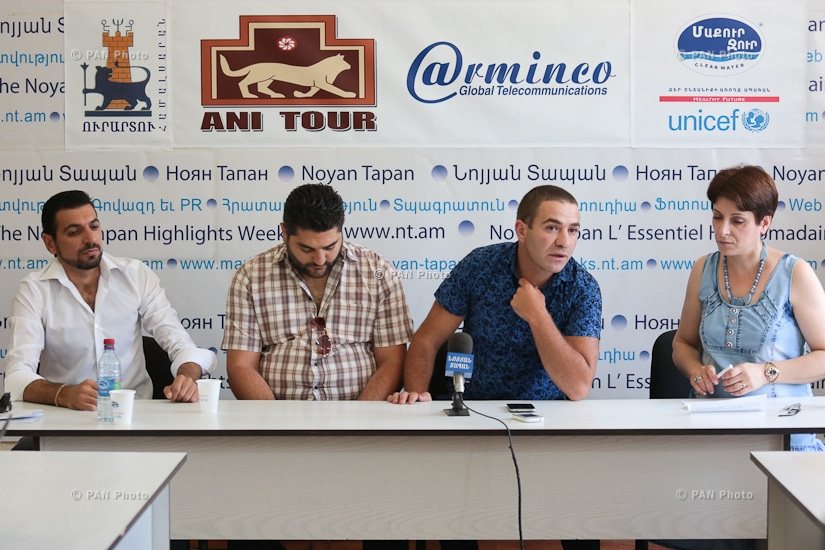 Press conference with the participation of civil activists