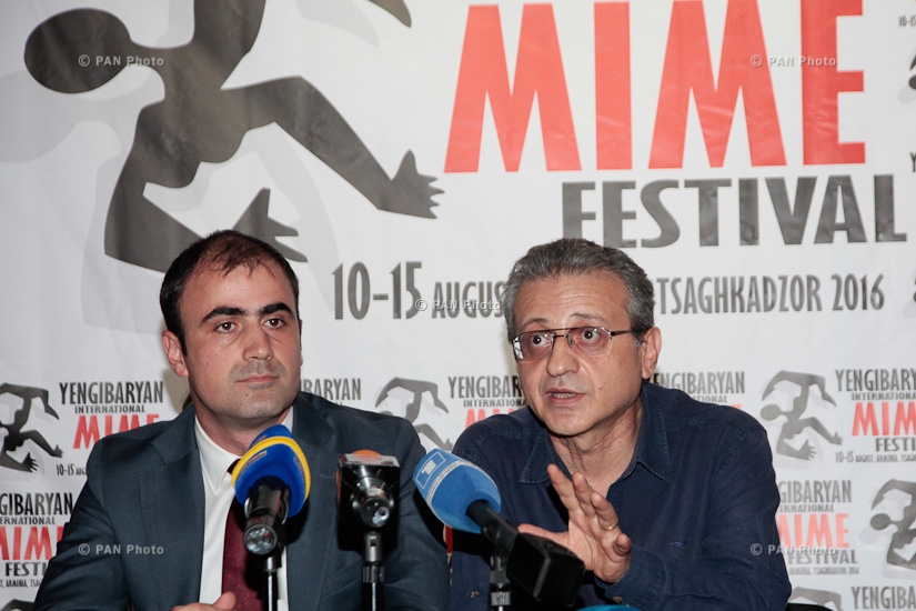 Пресс-конференция, посвященная 5-му международному фестивалю пантомимы имени Леонида Енгибарова