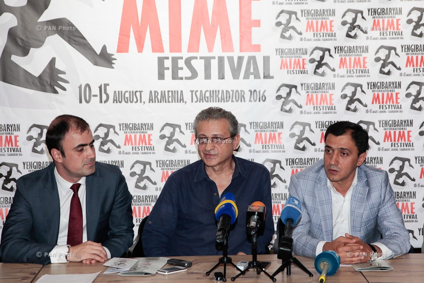 Пресс-конференция, посвященная 5-му международному фестивалю пантомимы имени Леонида Енгибарова