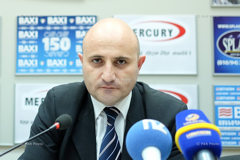 Press conference of the Head of tourism and territorial economic development department at the RA Ministry of Economy Mekhak Apresyan and Areni Fest Foundation director Nune Manukyan