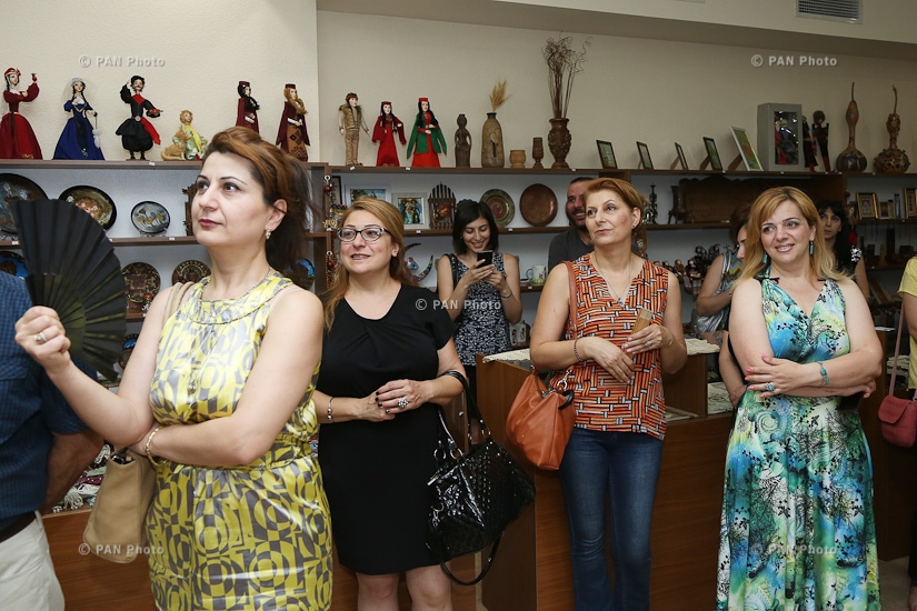 Opening of shop-gallery representing works of Armenian artists