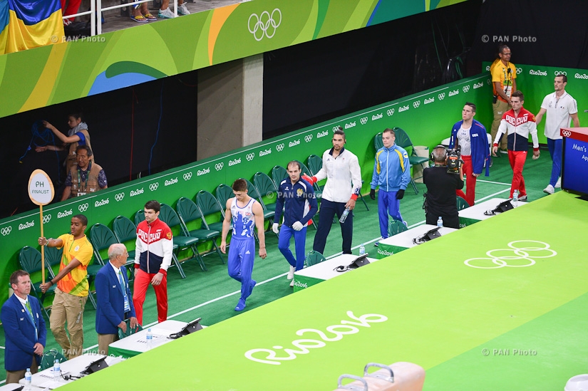Олимпиада 2016 в Рио: Выступление армянского гимнаста Арутюна Мердиняна 