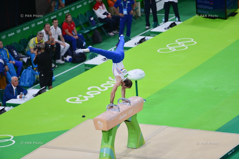 Олимпиада 2016 в Рио: Выступление армянского гимнаста Арутюна Мердиняна 