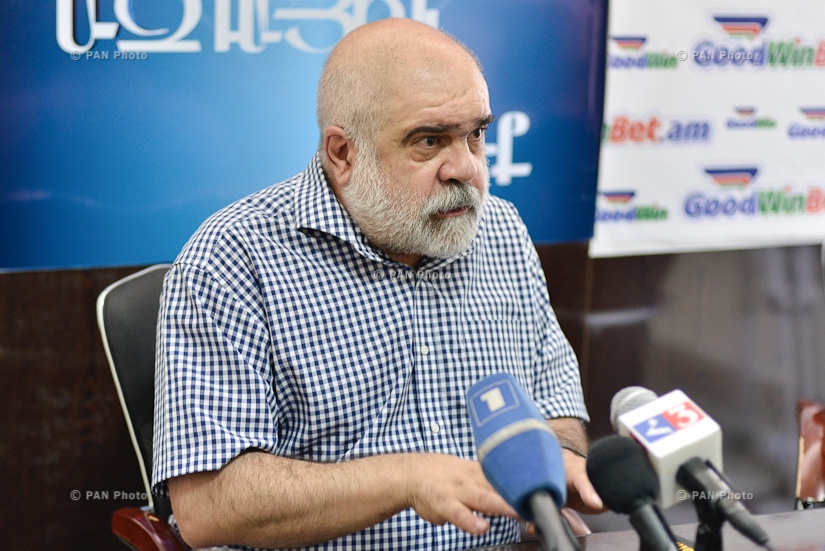 Press conference of Caucasus Institute head, political scientist Alexander Iskandaryan