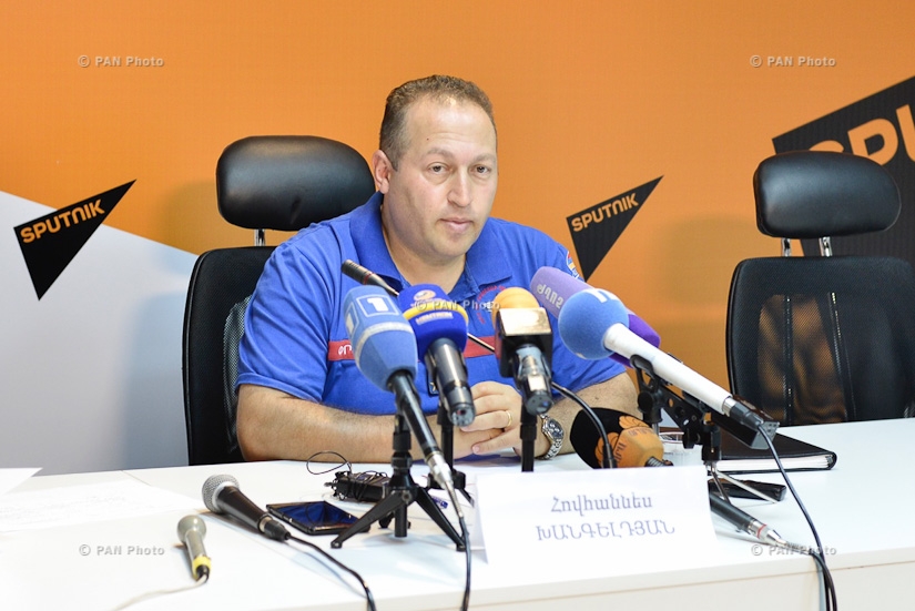 Press conference of Hovhannes Khangeldyan, Head of RA MES Crisis Management Center